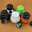 Silicone folding thermos with soccer ball design code 9314