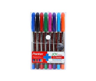 Set of 8 penter antibacterial pens 0.7 mm