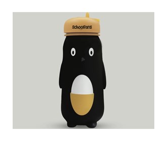 School Fence silicone thermos, penguin model, code FA9334