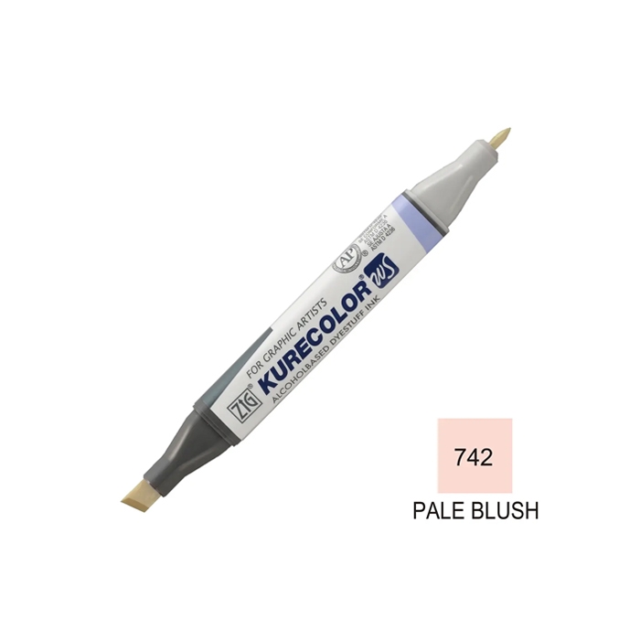 ماژیک طراحی کیوکالر دو سر PALE BLUSH 742