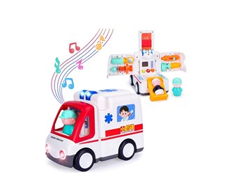 Hola Toys musical ambulance car toy model E8997