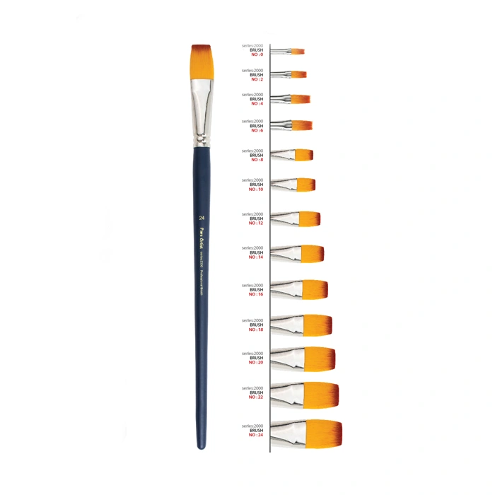 قلم مو تخت حرفه ای پایه آب پارس آرتیست کد 2000