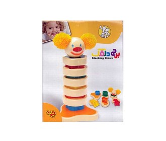 Educational clown tower game