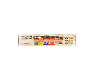 Painter gouache 12 nano colors