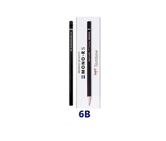 Tombo drawing pencil model mono-rs 6B