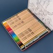 24+3 colored pencils in Aria metal box, model 3022