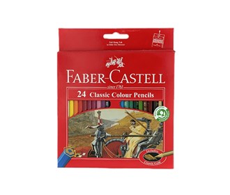 Faber-Castell colored pencil 24 colors classic model