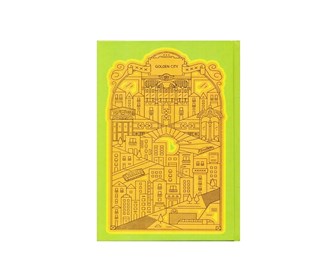 Lined notebook (GOLDEN CITY)