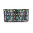 Fabric pencil case with 3 shades of Shado, star design
