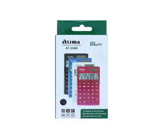 Atima AT-308B 12-digit pocket calculator